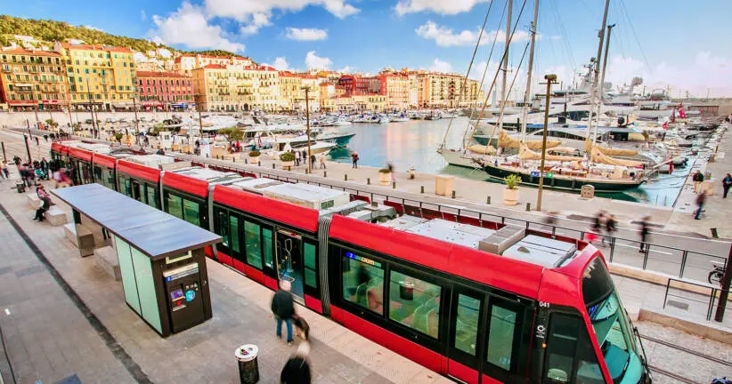 Tramway Lignes d'Azur Nice